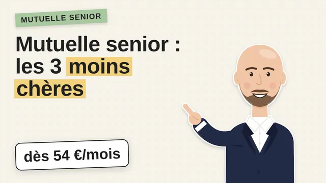 Miniature de la vidéo : « Mutuelle senior : les 3 moins chères », dès 54 € par mois, avec Alexandre